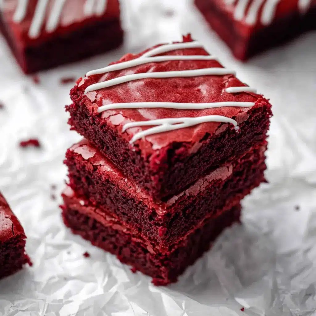 Red Velvet Brownies Recipe - Recipe Image