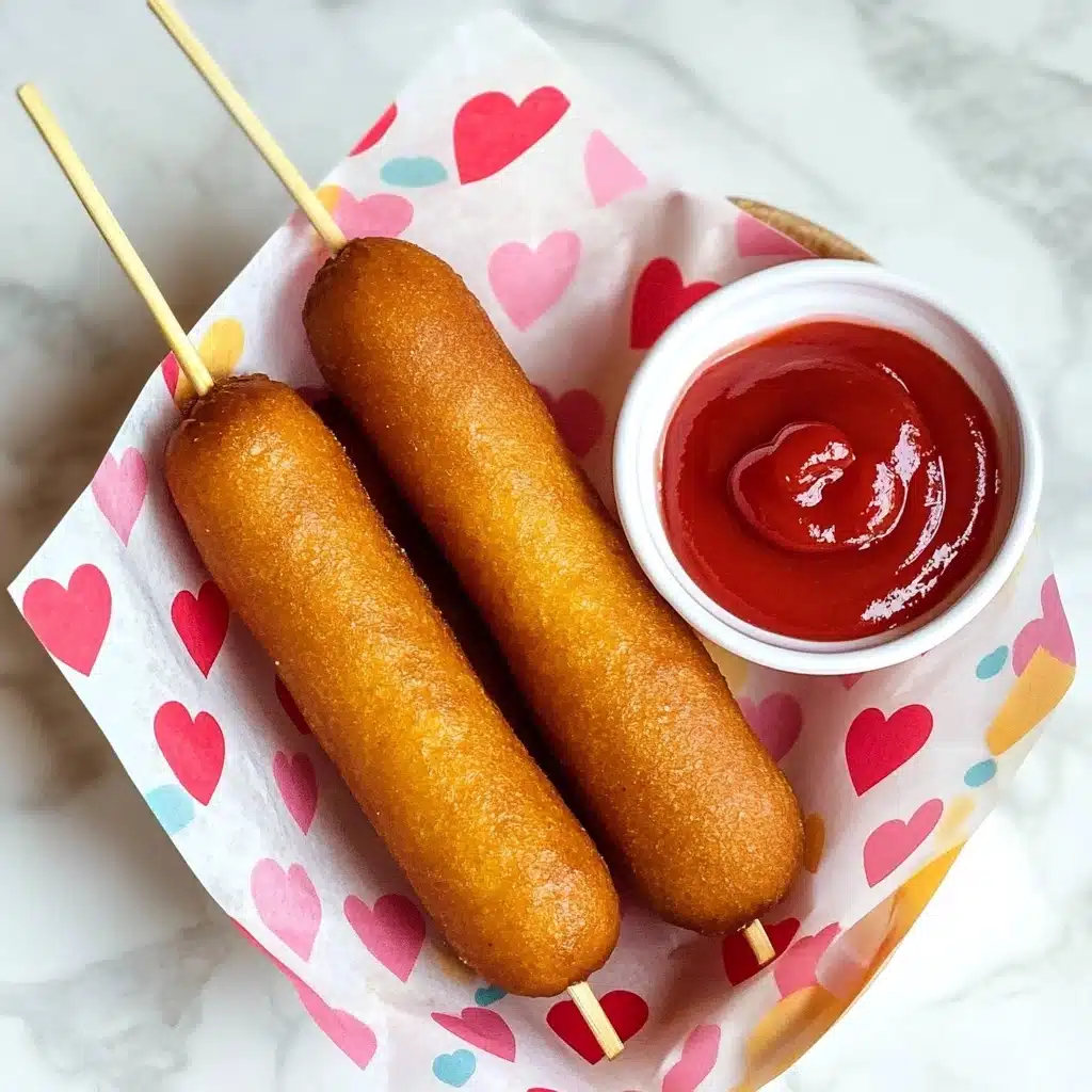 Air Fryer Corn Dogs Recipe - Recipe Image