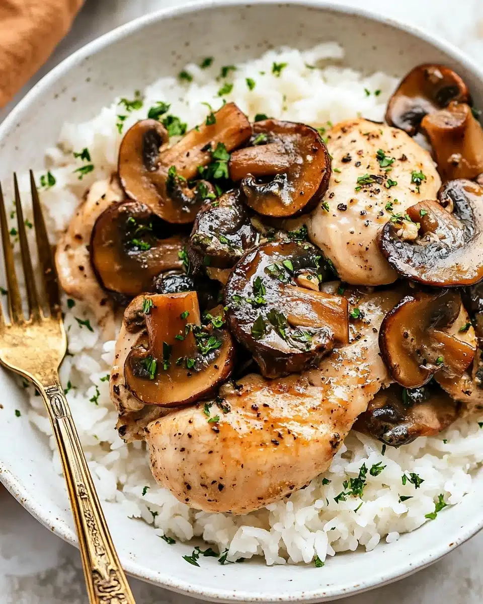 Slow Cooker Chicken Marsala Recipe