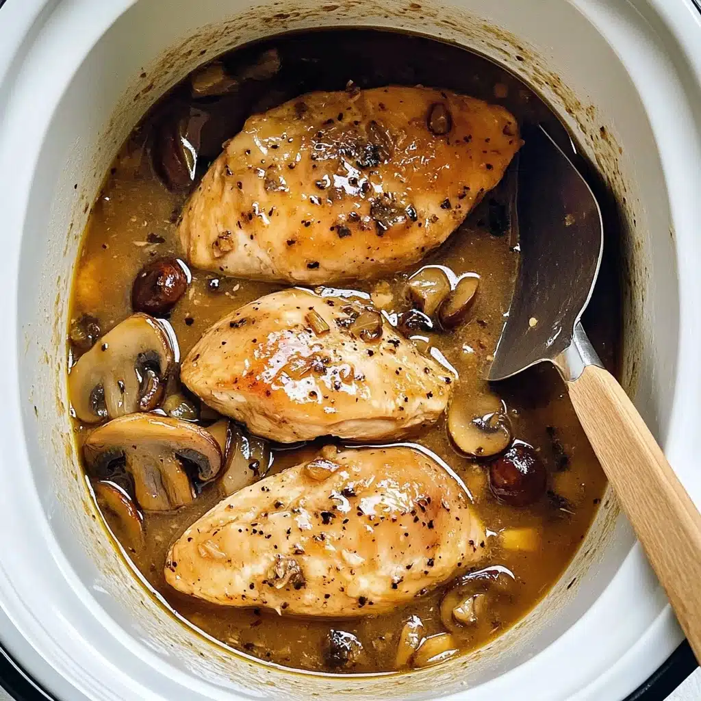 Slow Cooker Chicken Marsala Recipe - Recipe Image