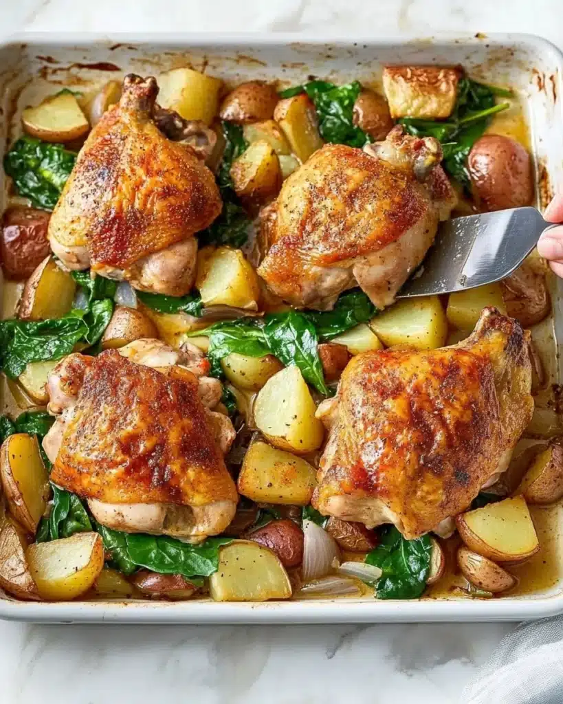 Sheet-Pan Chicken and Vegetables Recipe