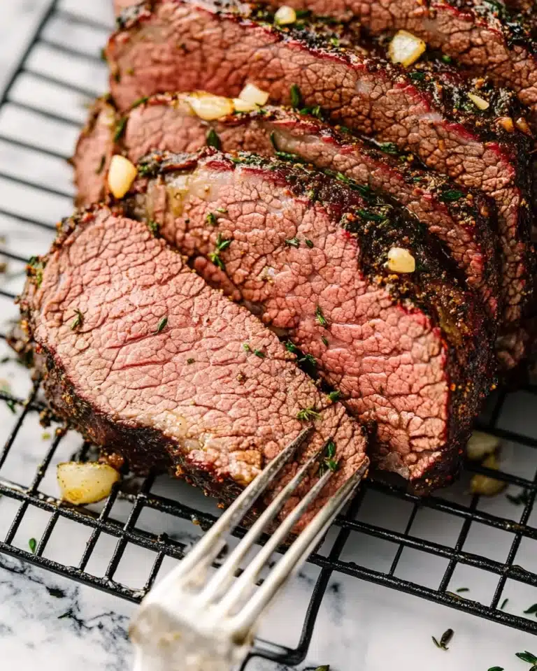 Rosemary Garlic Roast Beef Recipe