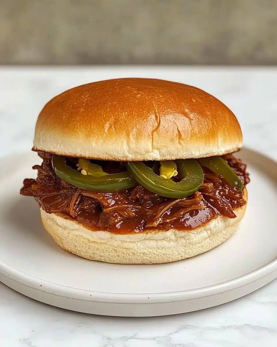 Slow-Cooker Barbecued Beef Sandwiches Recipe