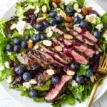 Grilled Balsamic Chicken Salad with Blueberry Vinaigrette Recipe