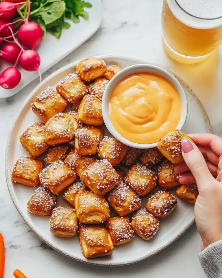 Soft Pretzel Bites Recipe