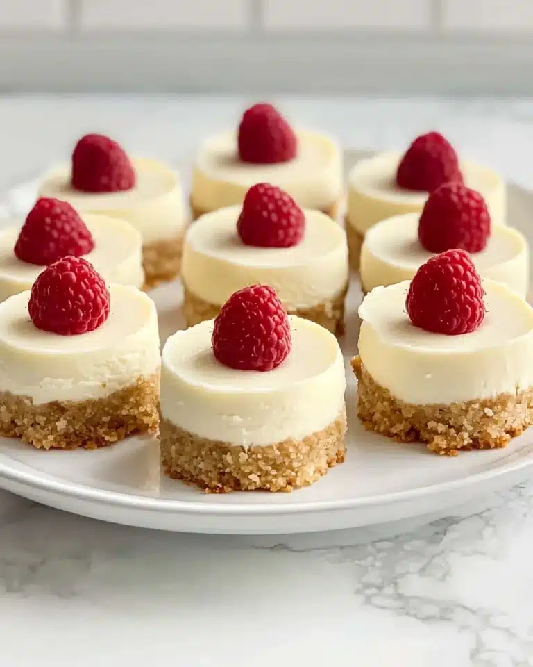 No-Bake Cheesecake Bites Recipe
