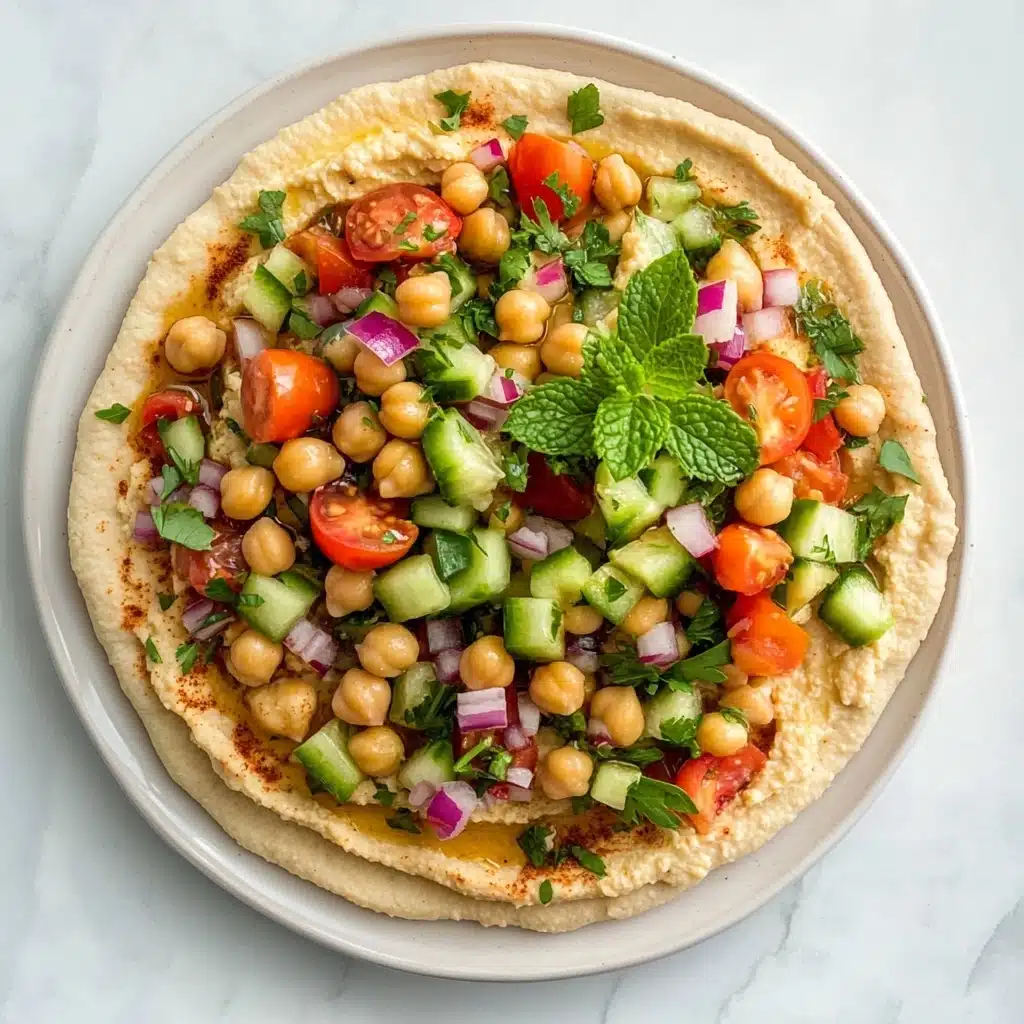 Lemon Garlic Marinated Chickpea Wraps Recipe - Recipe Image
