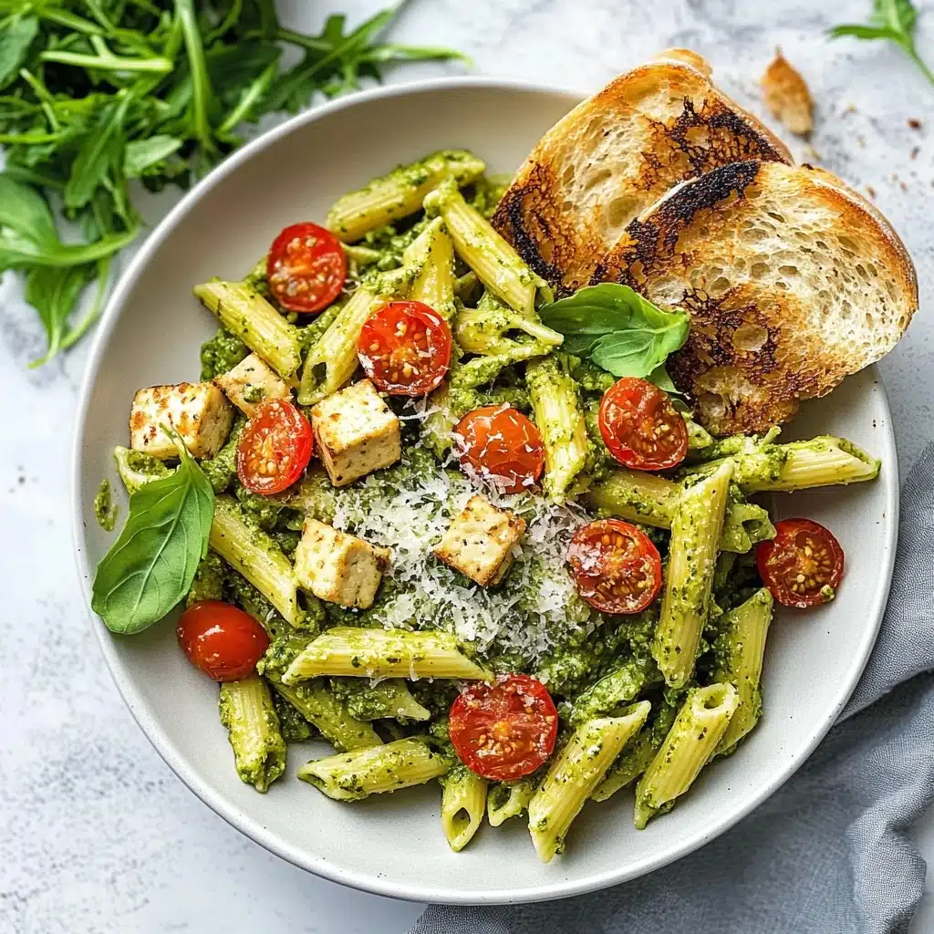 Creamy Avocado Pasta (with Chicken) Recipe - Recipe Image