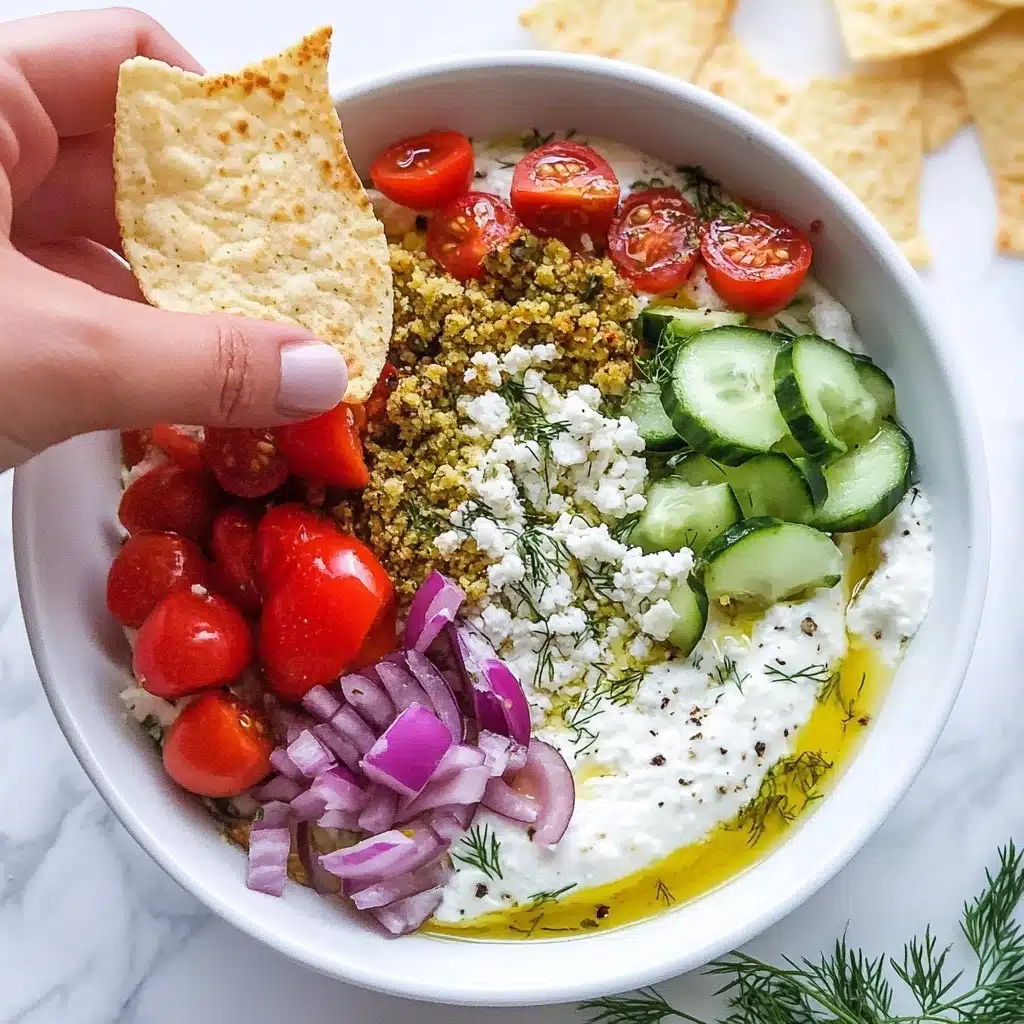 Mediterranean Yogurt Cucumber Dip Recipe - Recipe Image