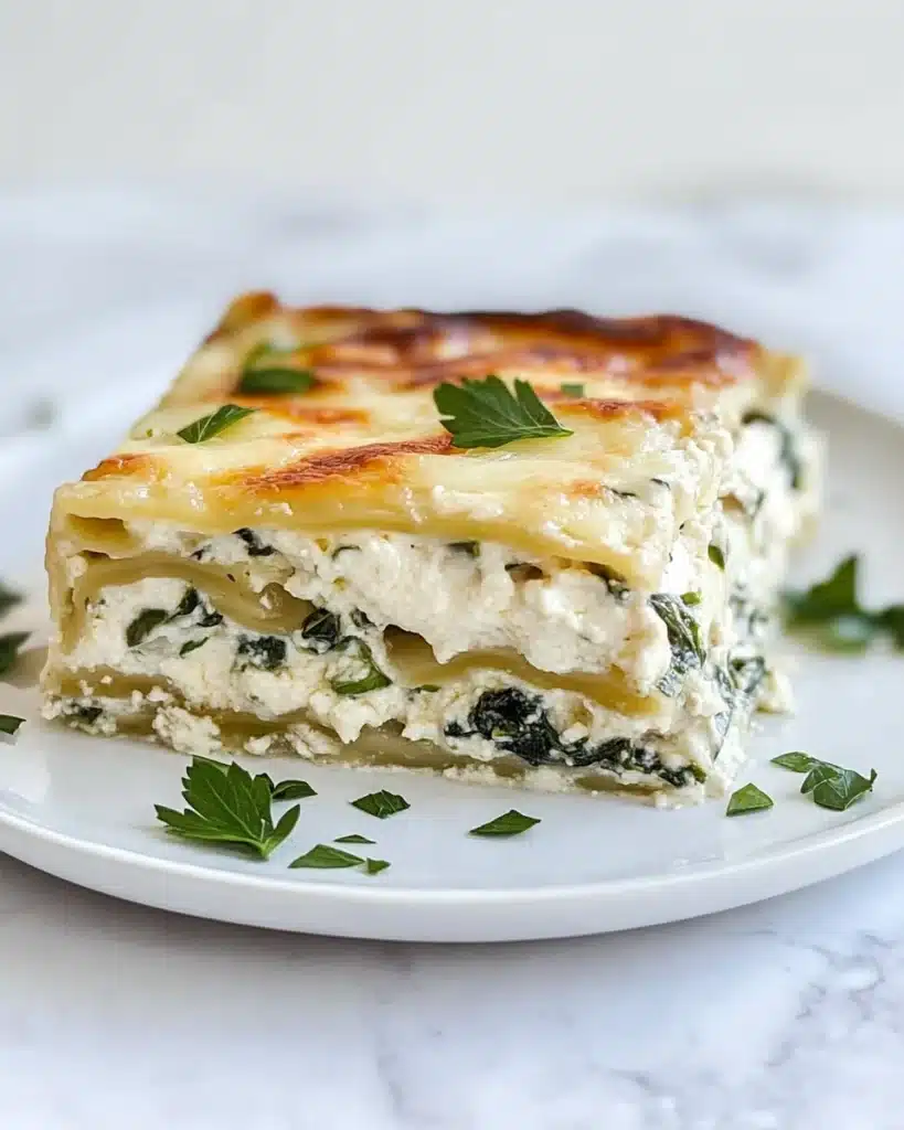 Spinach and Mushroom Lasagna Recipe