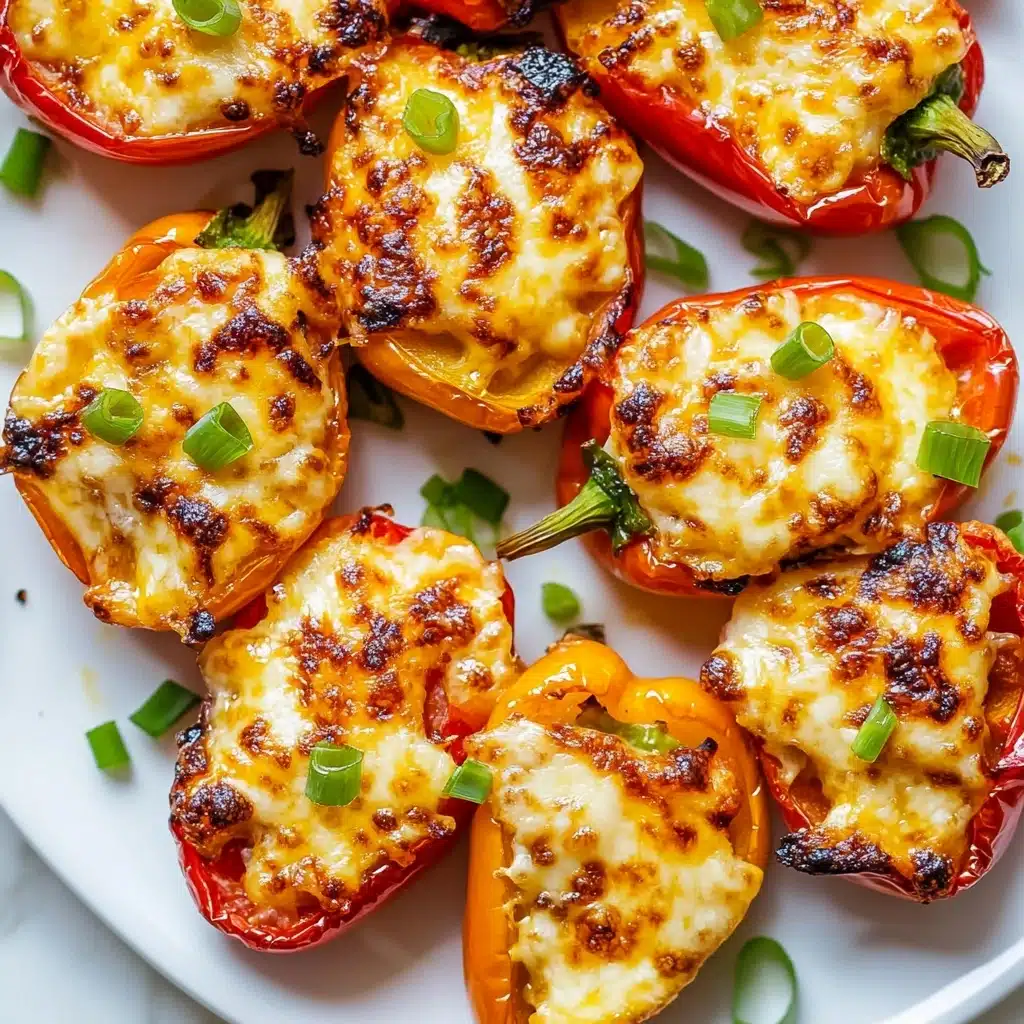 Air Fryer Cream Cheese Stuffed Mini Peppers Recipe - Recipe Image