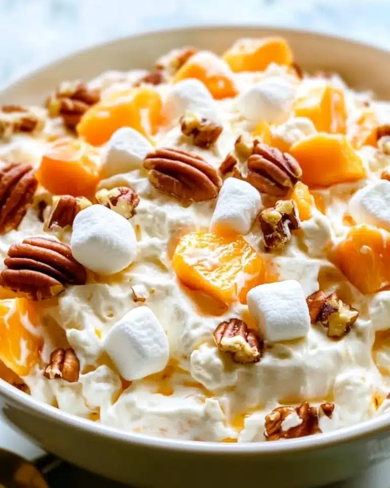 Millionaire Peach Salad Recipe