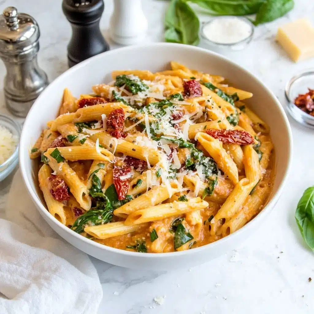 Instant Pot Marry Me Chicken Pasta Recipe - Recipe Image