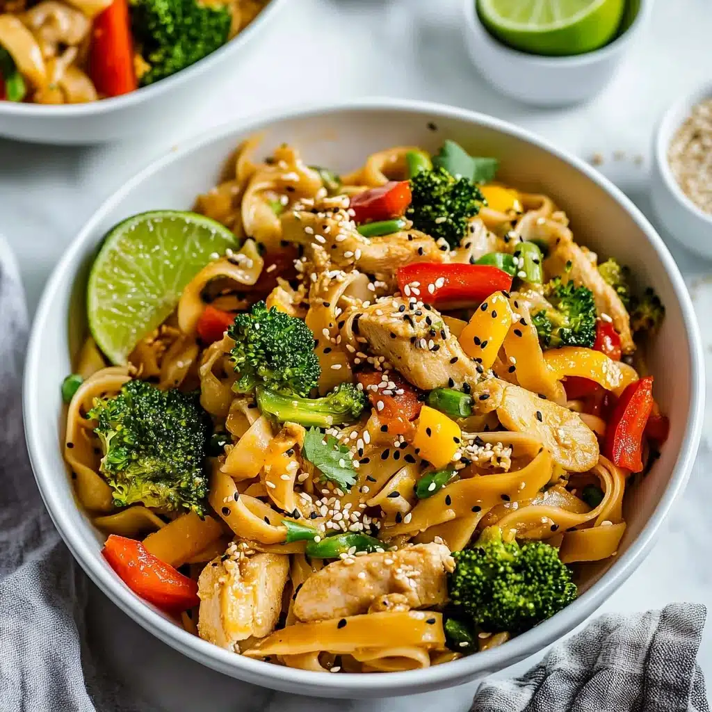 Instant Pot Honey Garlic Spicy Noodles Recipe - Recipe Image