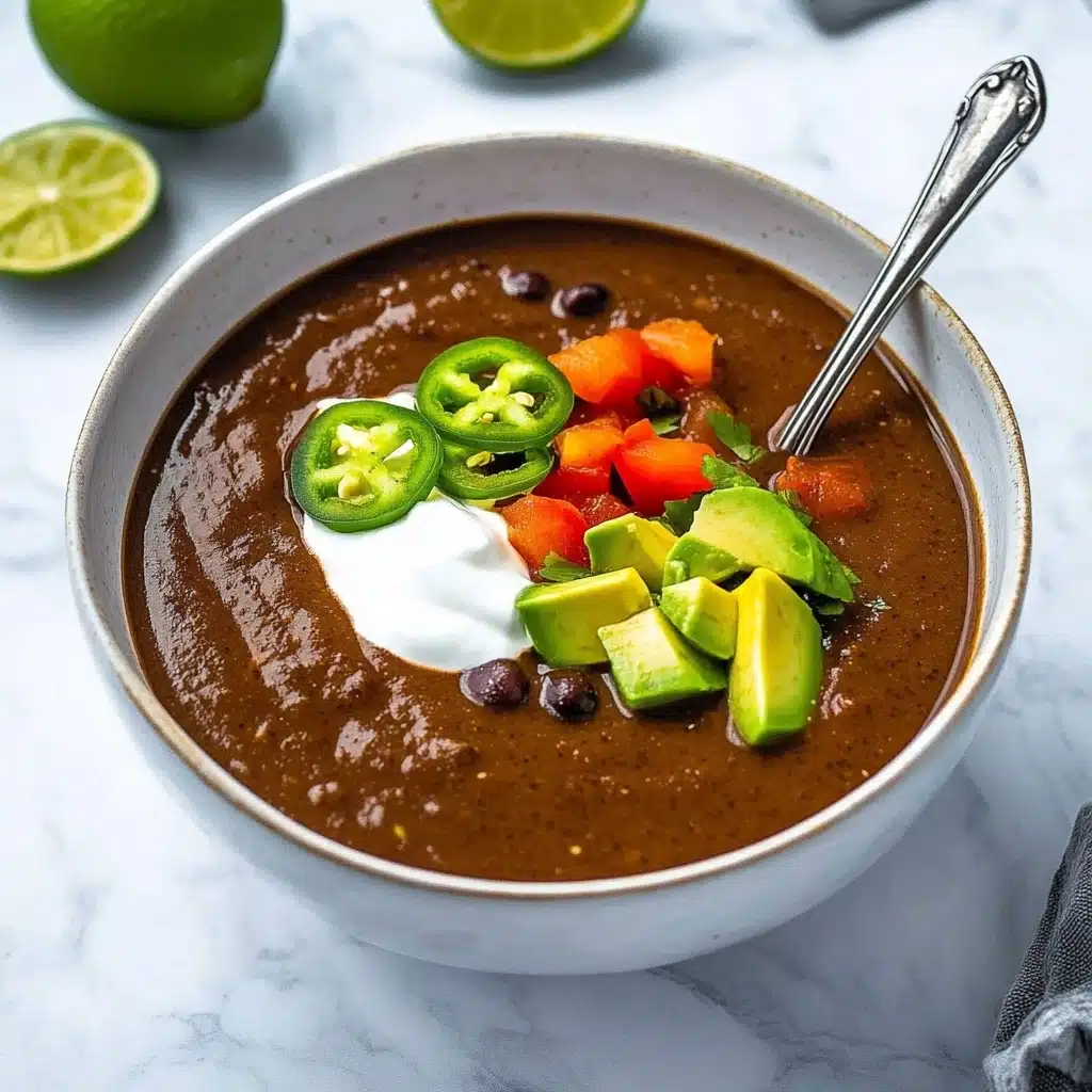 Instant Pot Black Bean Soup Recipe - Recipe Image