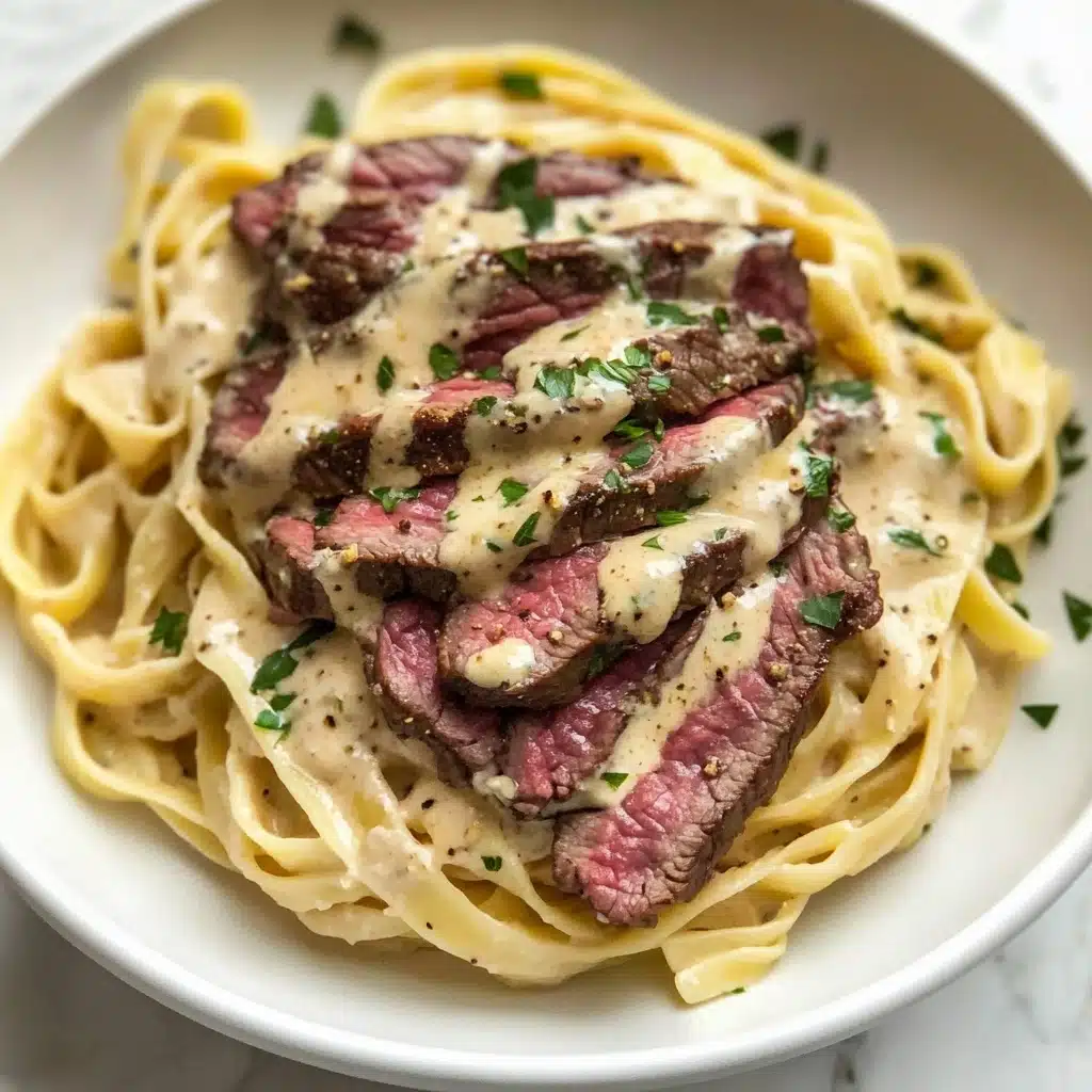 Steak Pasta Recipe - Recipe Image