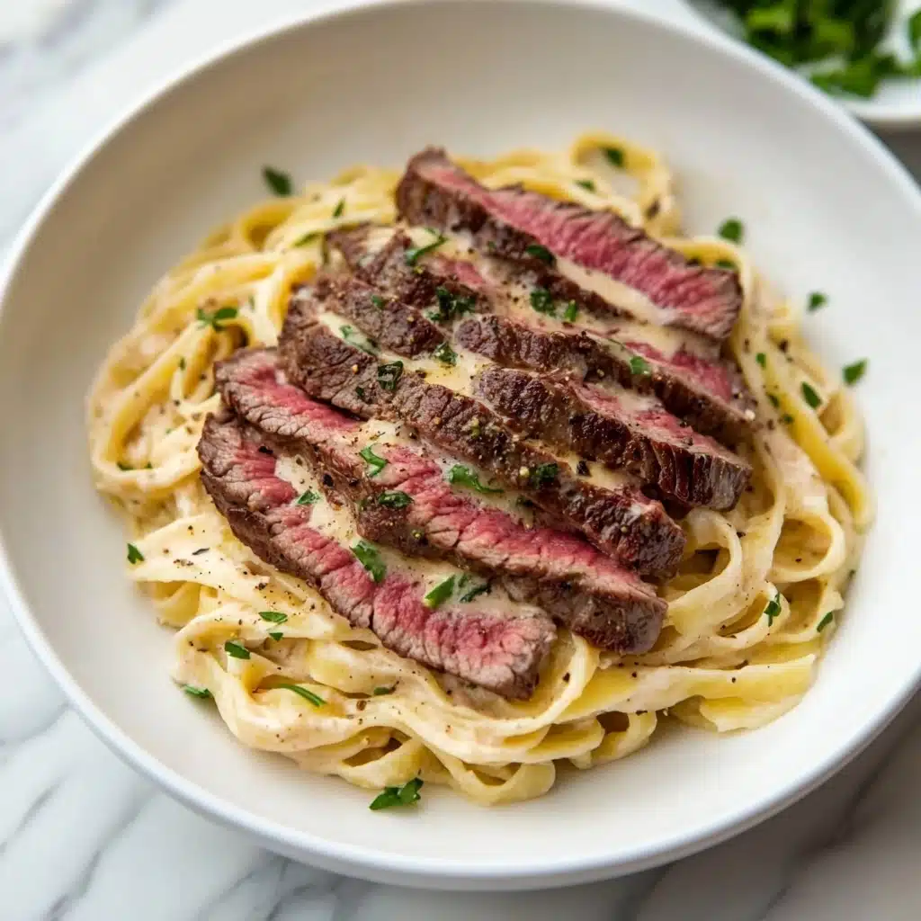 Steak Pasta Recipe - Recipe Image