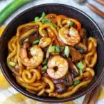 Yaki Udon with Shrimp Recipe