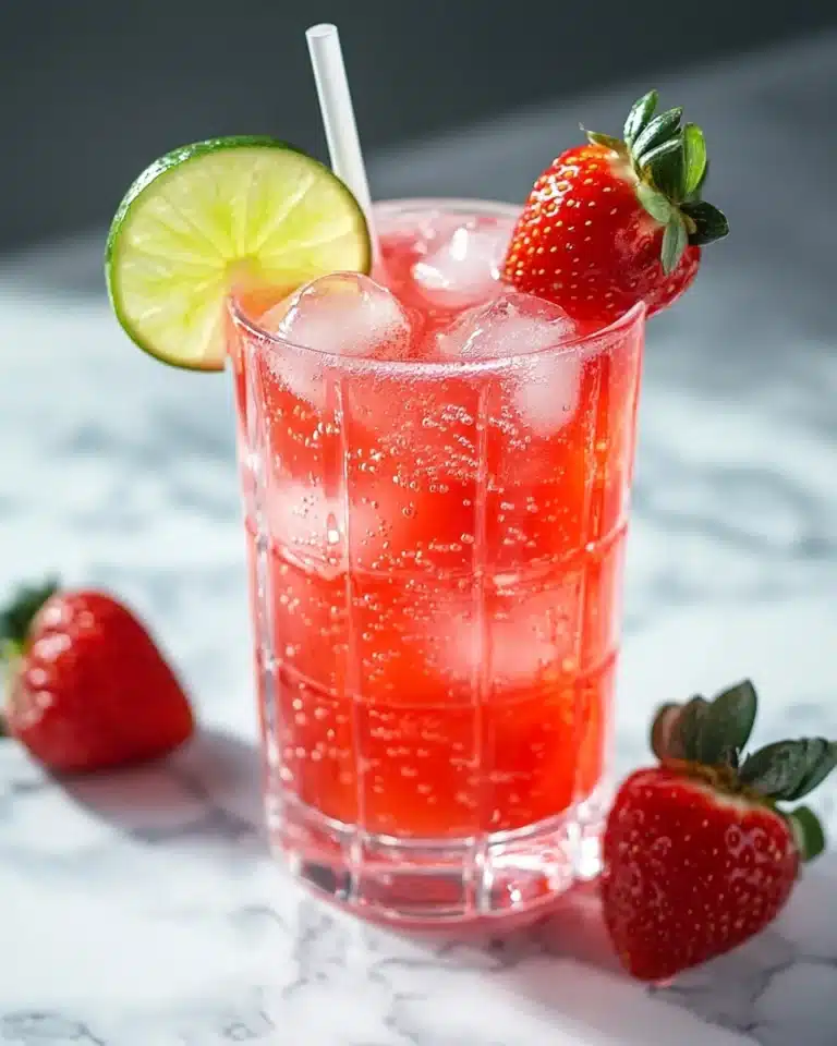 Refreshing Strawberry Dirty Sprite Recipe