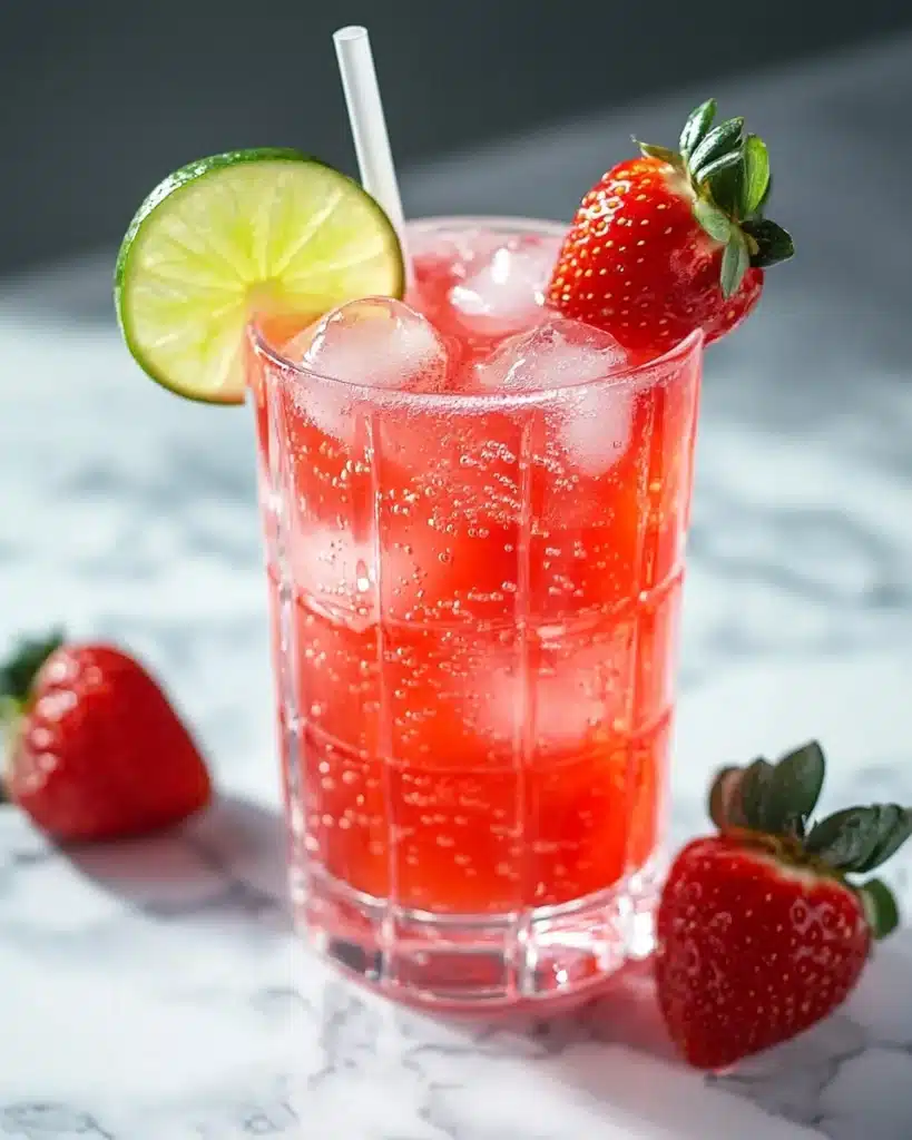 Refreshing Strawberry Dirty Sprite Recipe
