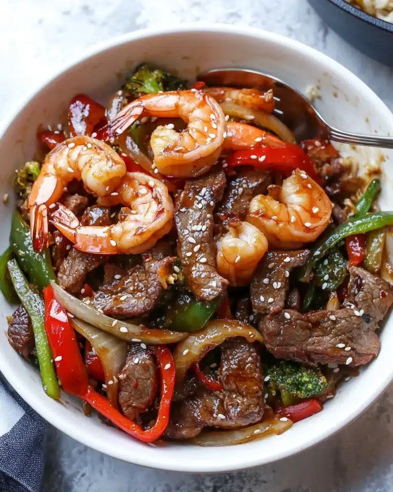 Quick and Easy Shrimp and Steak Stir Fry Recipe