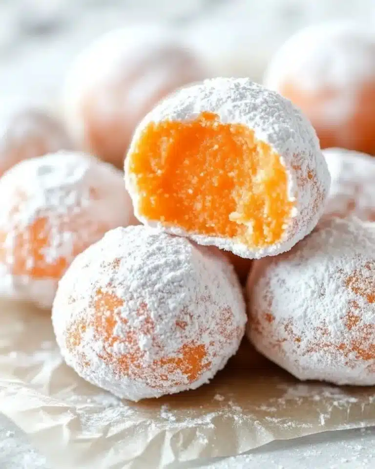 Easy Orange Creamsicle Truffles Recipe