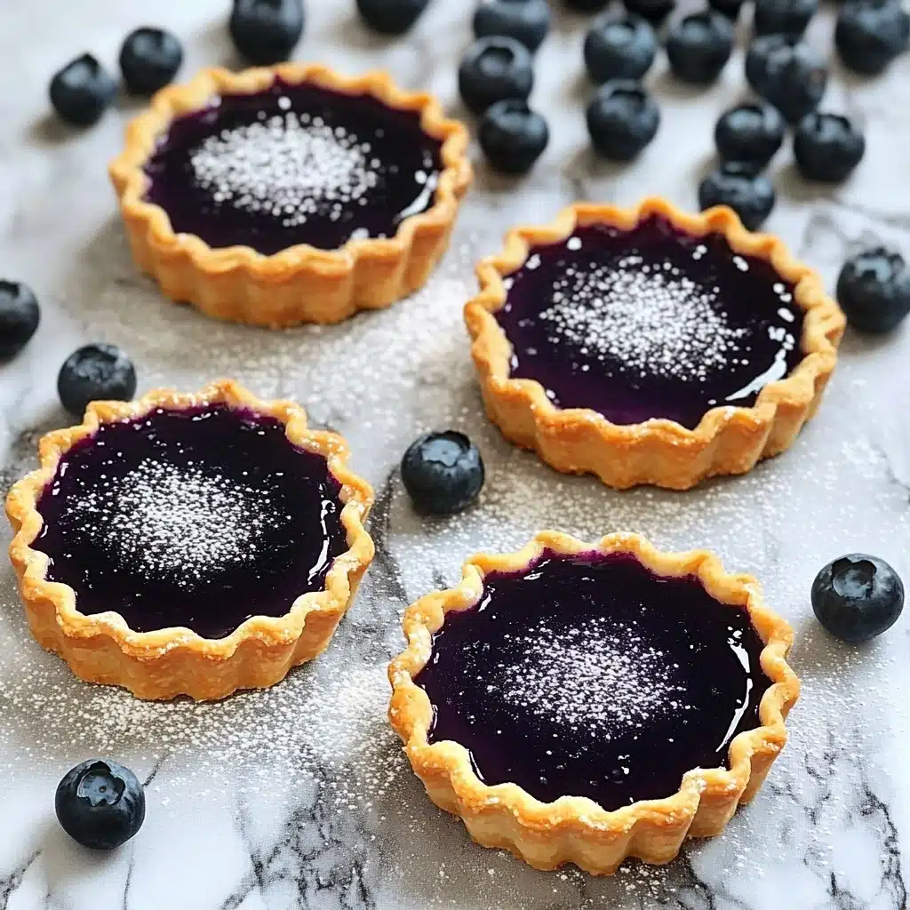 The Original Blueberry Ganache Tart Recipe - Recipe Image