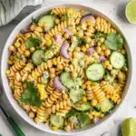 Fresh & Healthy Cilantro Lime Pasta Salad (Super Creamy!) Recipe