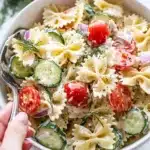Cucumber Pasta Salad Recipe