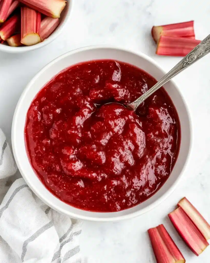 Rhubarb Sauce Recipe