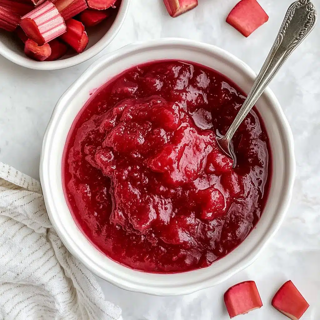 Rhubarb Sauce Recipe - Recipe Image