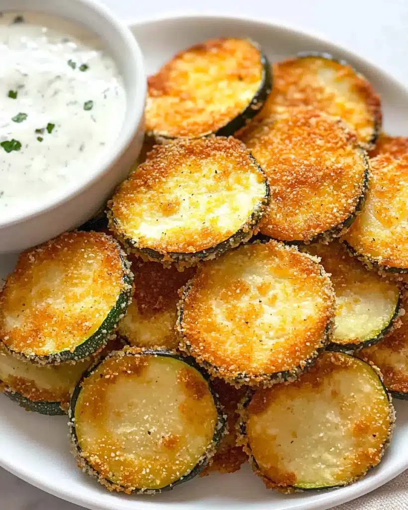 Air Fryer Zucchini Chips Recipe