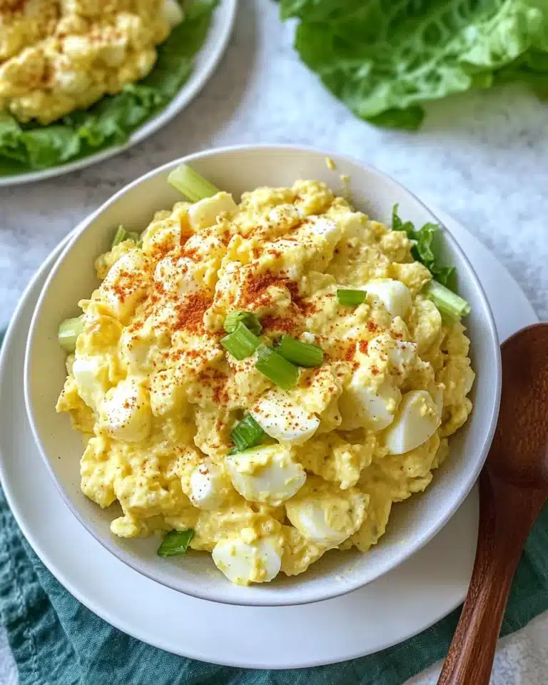 Easy Keto Egg Salad Recipe