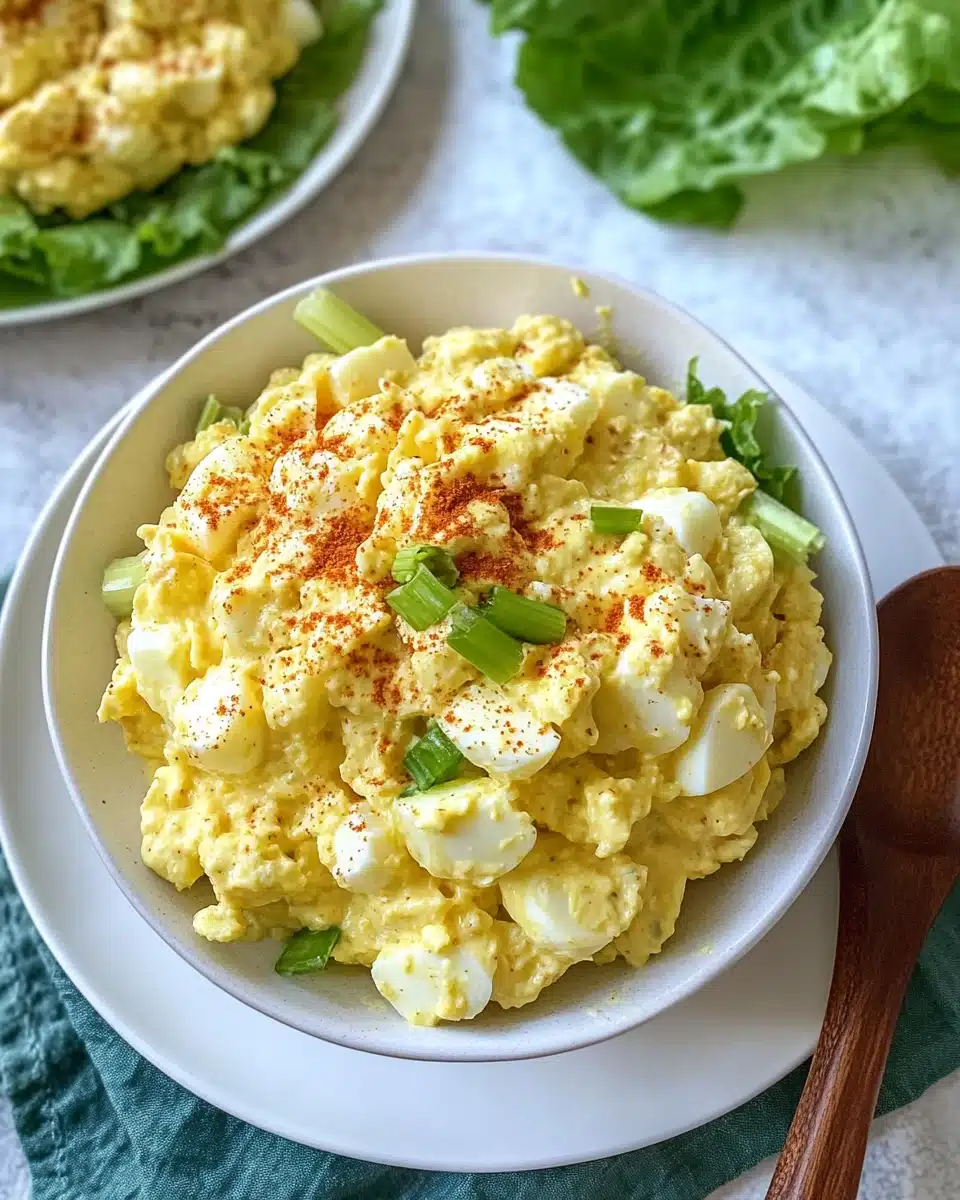 Easy Keto Egg Salad Recipe