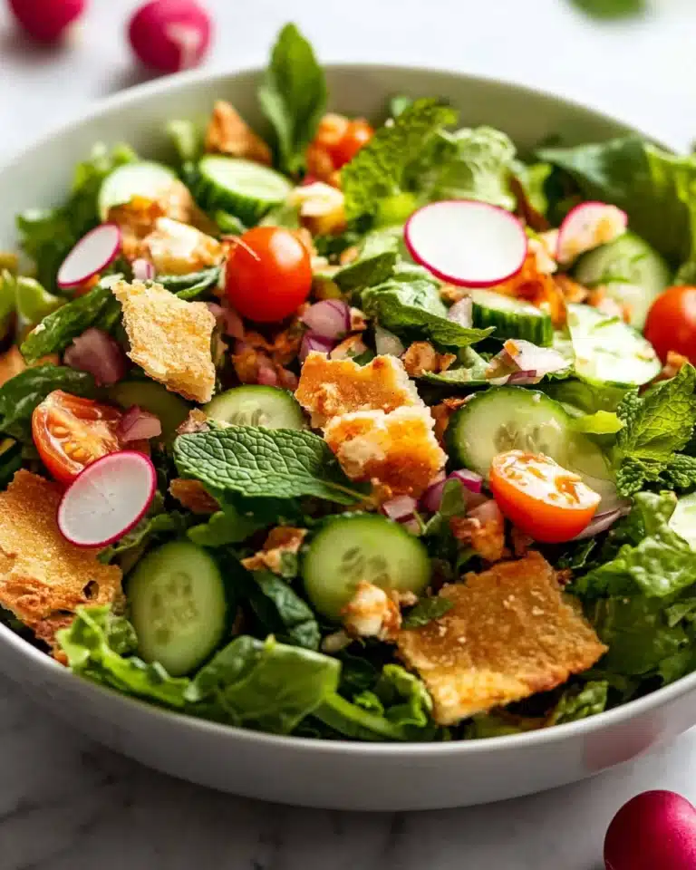 Lebanese Fattoush Recipe