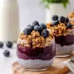 Blueberry Pie Chia Pudding Recipe