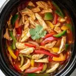 Slow Cooker Chicken Fajitas Recipe