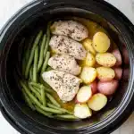 Crockpot Chicken, Potatoes and Green Beans Recipe