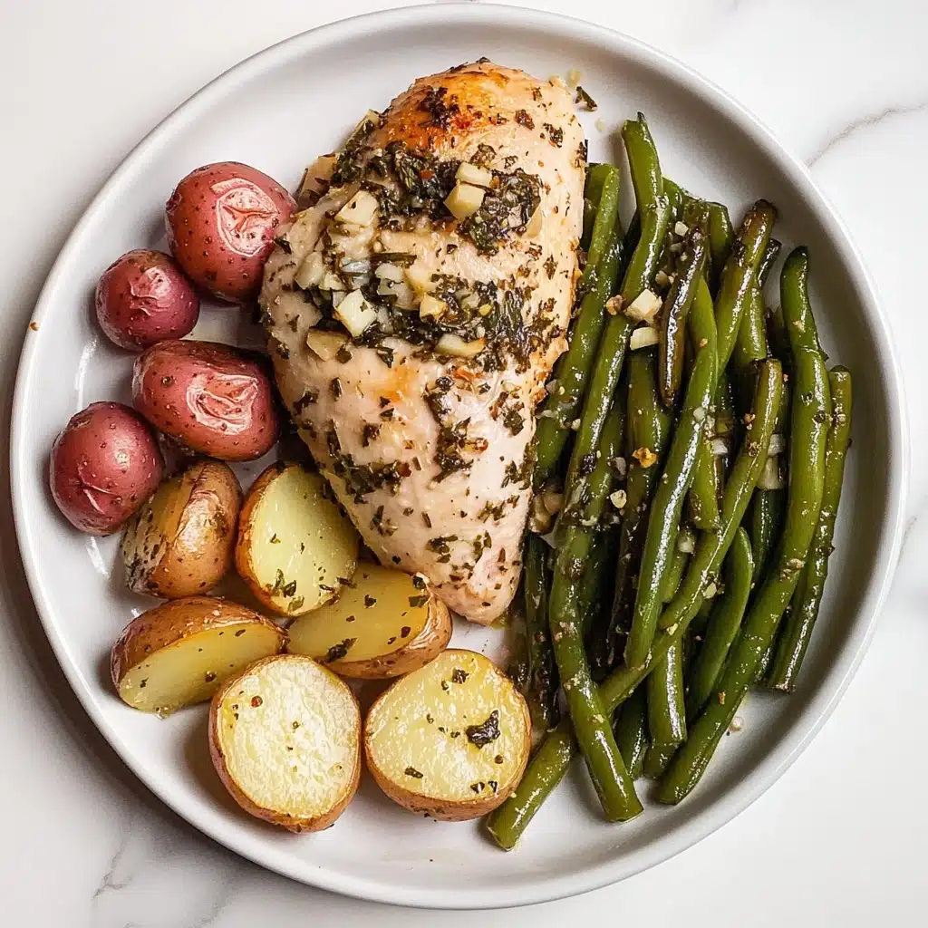 Crockpot Chicken, Potatoes and Green Beans Recipe - Recipe Image