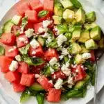 Watermelon Salad with Feta & Mint Recipe