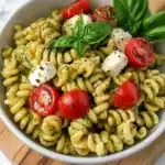Pesto Caprese Pasta Salad Recipe