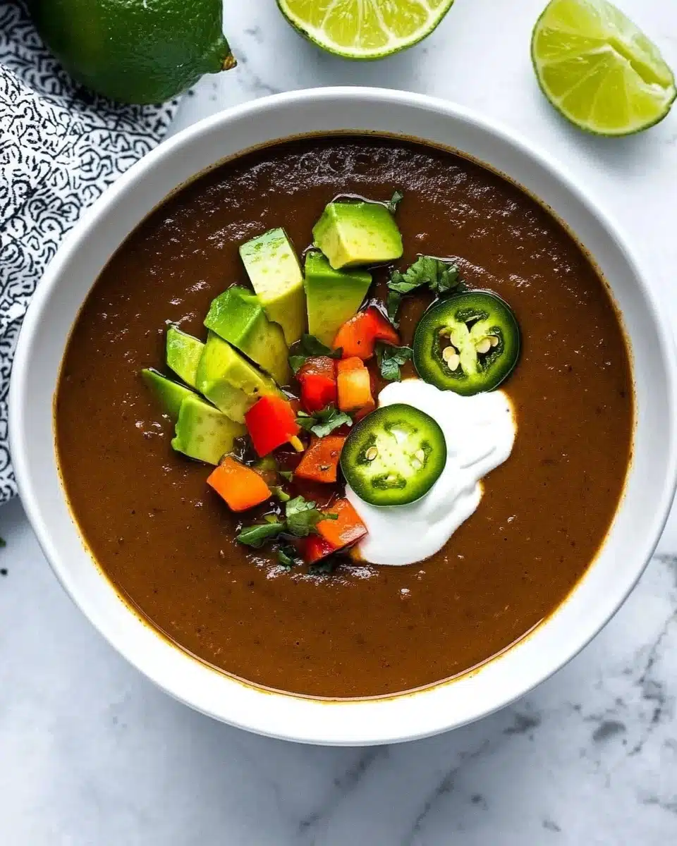 Instant Pot Black Bean Soup Recipe