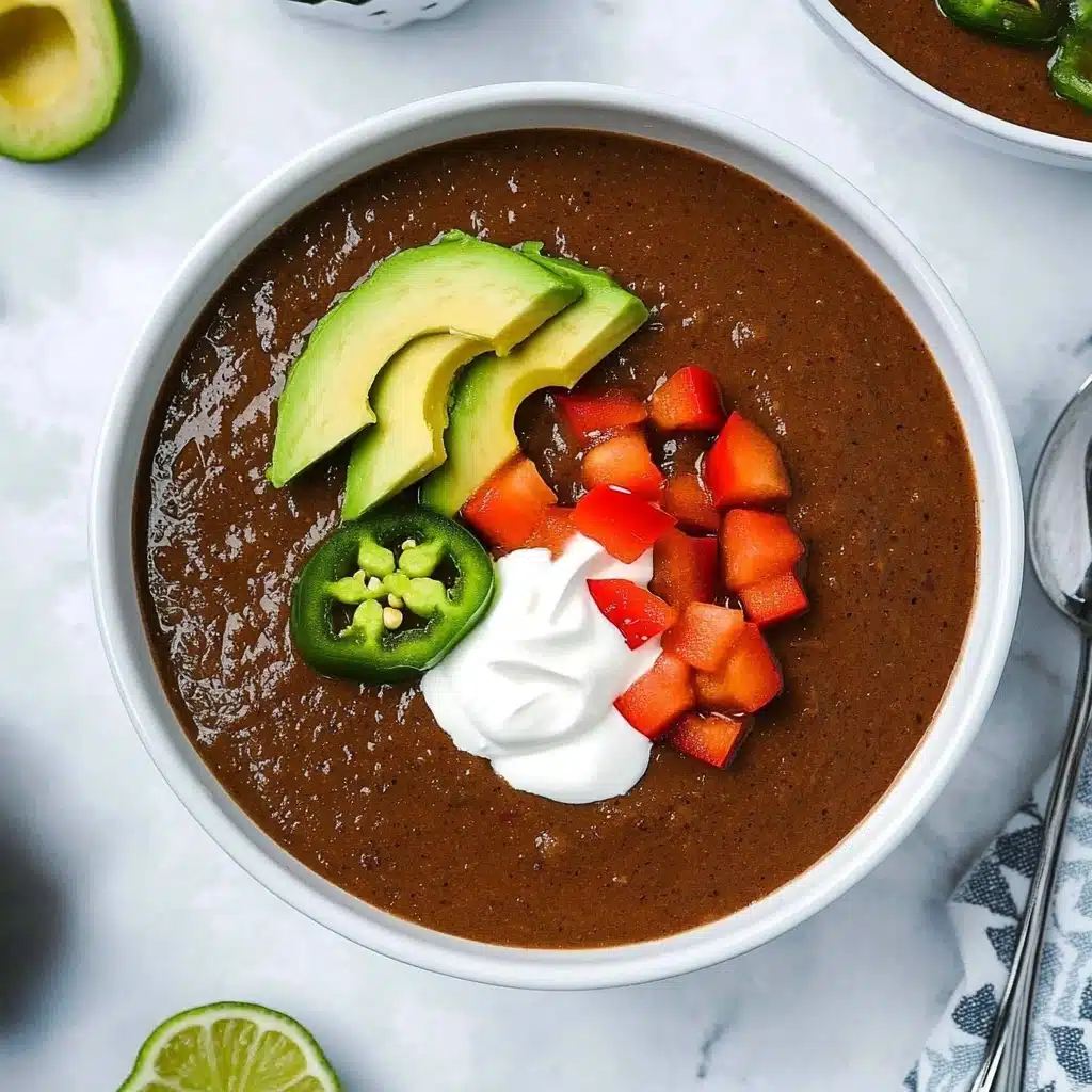 Instant Pot Black Bean Soup Recipe - Recipe Image