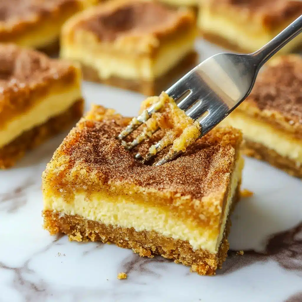 Snickerdoodle Pumpkin Cheesecake Bars Recipe - Recipe Image