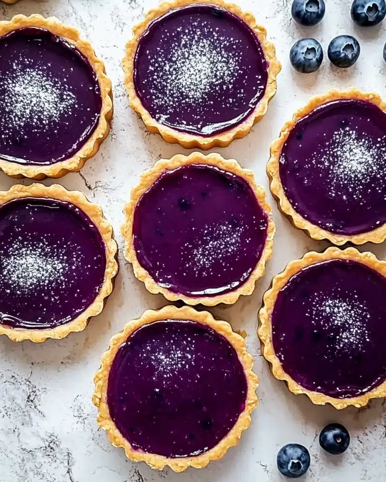 The Original Blueberry Ganache Tart Recipe
