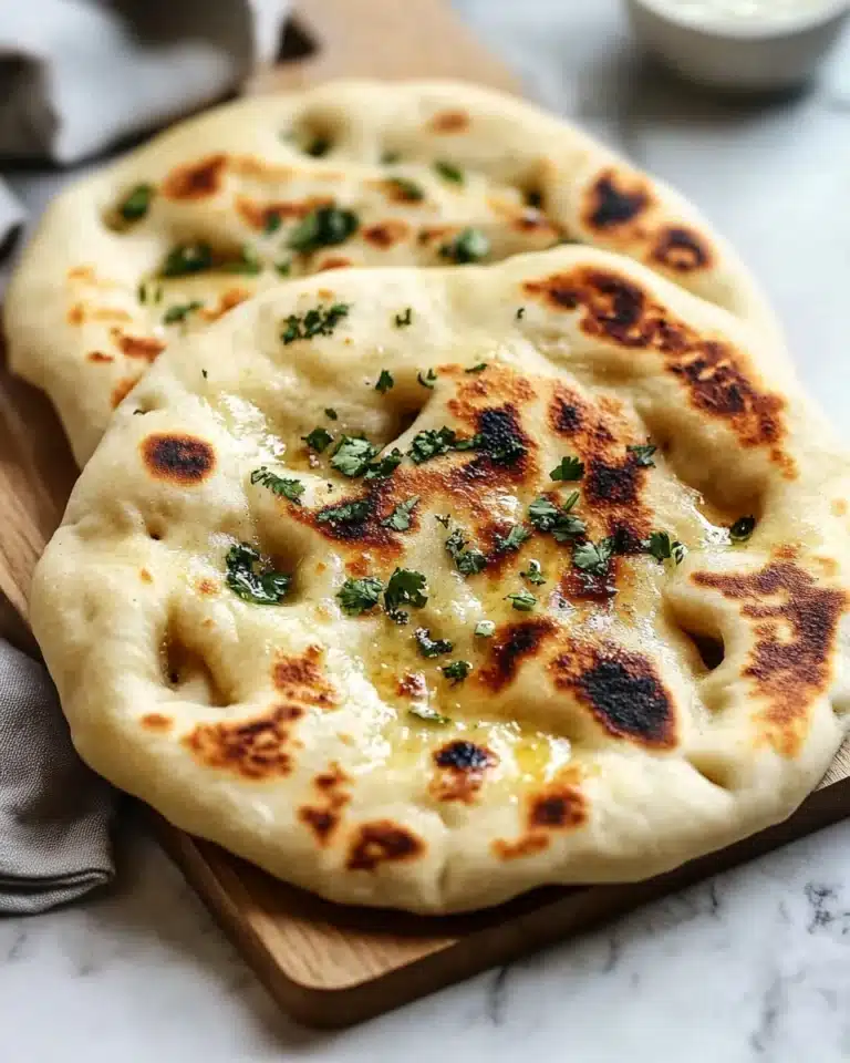 The Best Easy Garlic Naan Bread Recipe