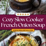 Slow Cooker French Onion Soup Recipe
