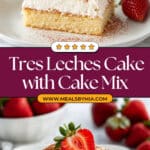 Tres Leches Cake with Cake Mix Recipe
