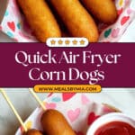 Air Fryer Corn Dogs Recipe