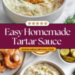 Homemade Tartar Sauce Recipe